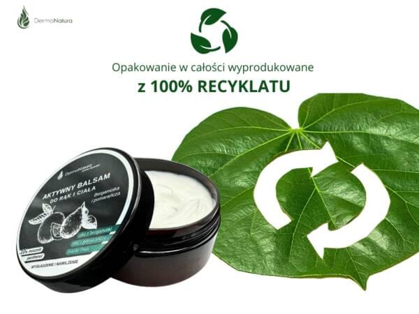 opakowanie z 100% recyklat dermonatura aktywny balsam opakowanie z 100% recyklat dermonatura aktywny balsam