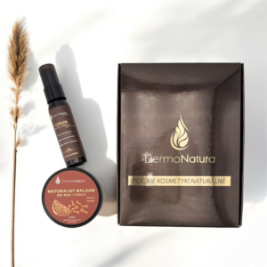 Zestaw serum róża 33 ml + balsam goździk i pomarańcza 50 ml (w opakowaniu prezentowym)